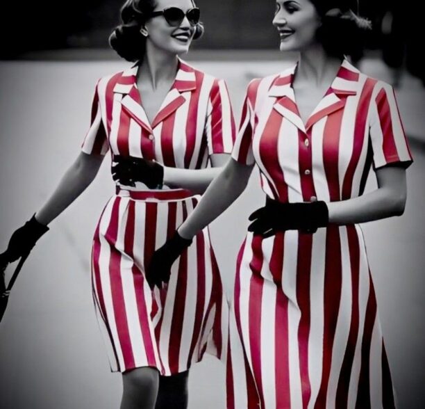 Hospital Vintage Candy stripers